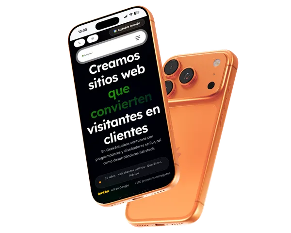 Diseño web profesional en Veracruz — GeekSolutions